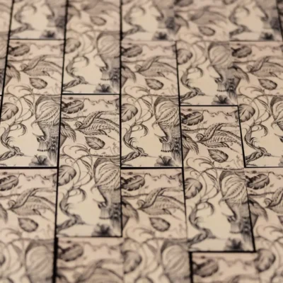 Orla Hickey Designs bookmarks laid out in a tile pattern